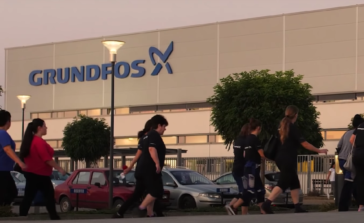 Grundfos fabrika pumpi u Indjiji u Srbiji