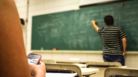 mobile phone in classroom