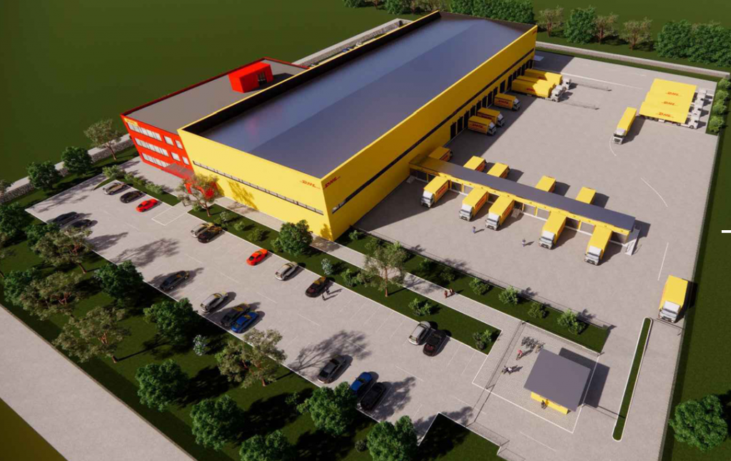 DHL distributivni centar aerodrom