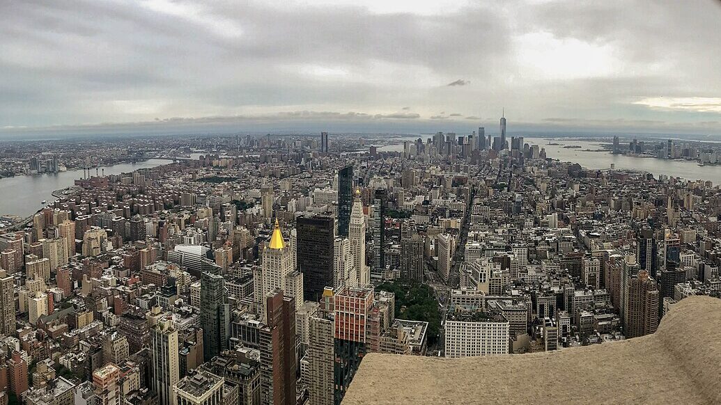 Panorama Njujorka. Njujork je jedan od gradova sa najviše milijardera na svetu