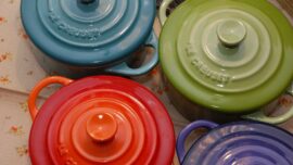 Stare Le Creuset šerpe