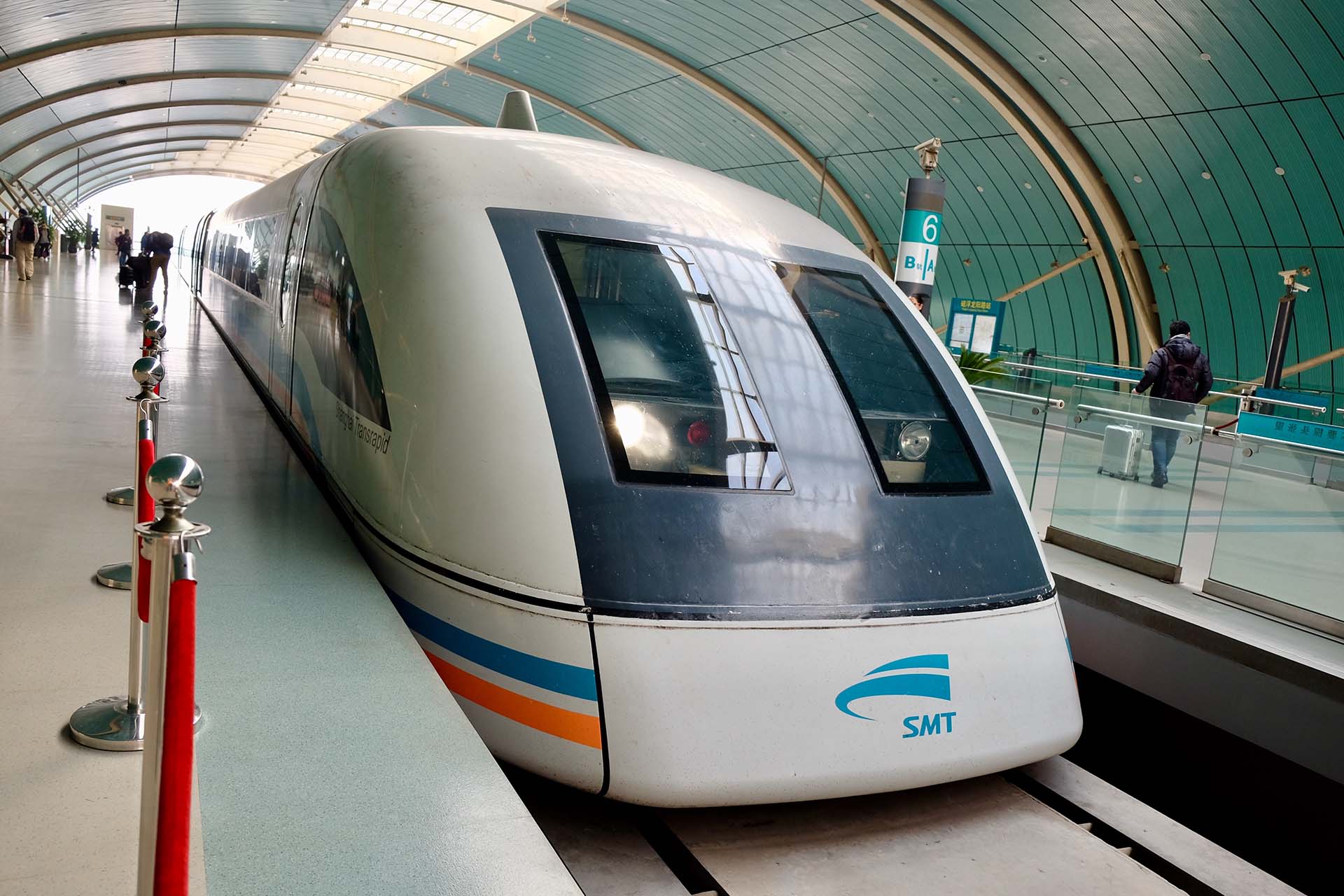 Lokomotiva maglev voza u Šangaju, Kina