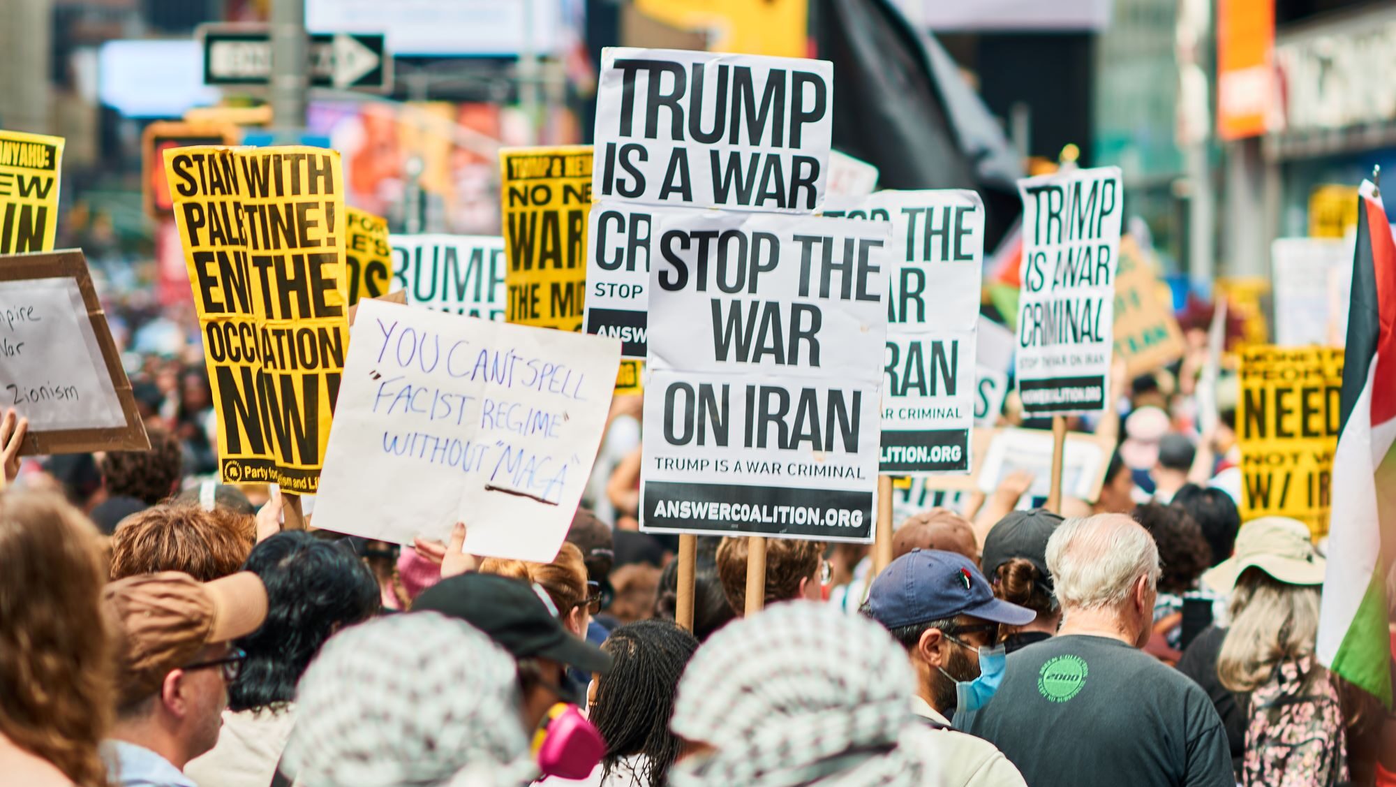 Protest protiv rata u Iranu