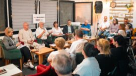 Tribina u Zrenjaninu, Foto: Nova Ekonomija