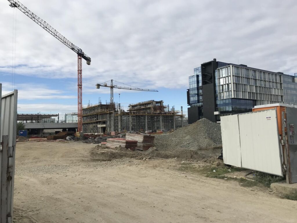 Radovi na železničkoj stanici Novi Beograd, Foto: Nova Ekonomija