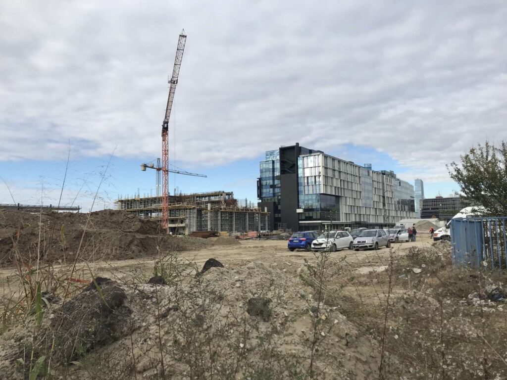 Radovi na železničkoj stanici Novi Beograd, Foto: Nova Ekonomija