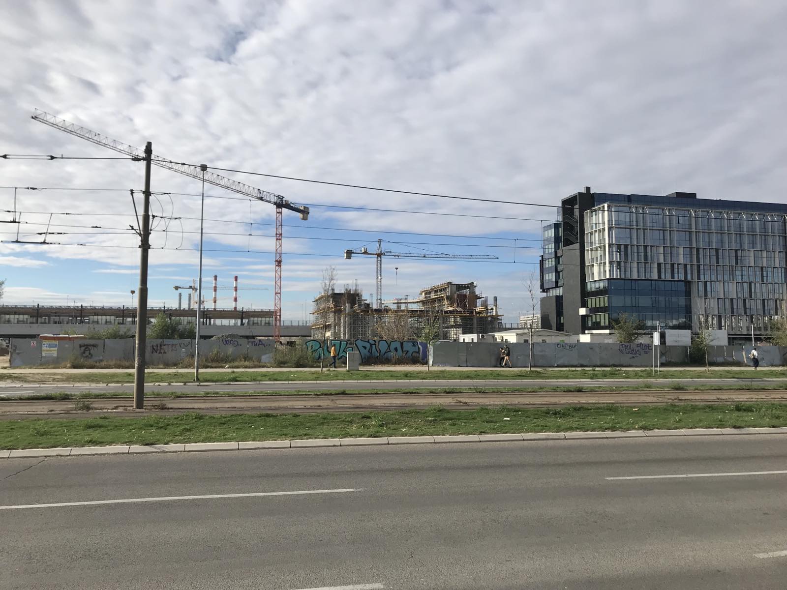 Radovi na železničkoj stanici Novi Beograd, Foto: Nova Ekonomija