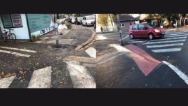 Pre i posle radova - Raskrsnica Cara Dušana i Filipa Višnjića i Zemunu, Foto: Nova Ekonomija