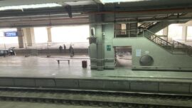 Železnička stanica Prokop, mart 2026. godine