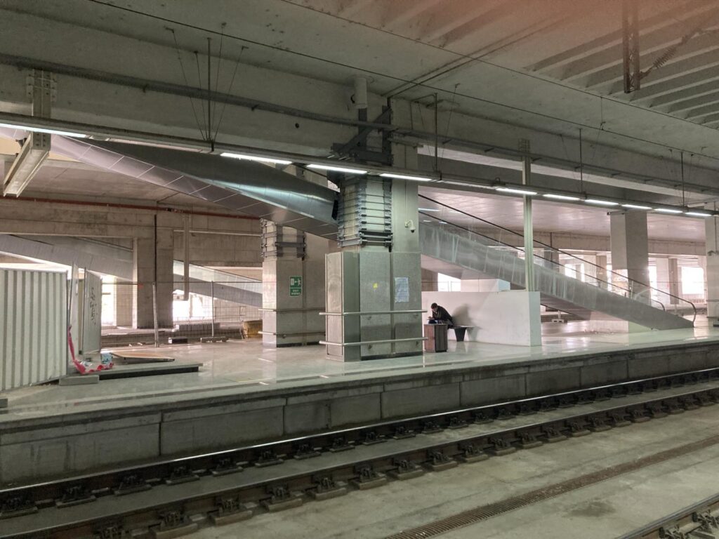 Železnička stanica Porokop, mart 2026. godine