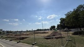 posečeno rastinje na Adi Ciganliji zarad postavljanja panoramskog balona