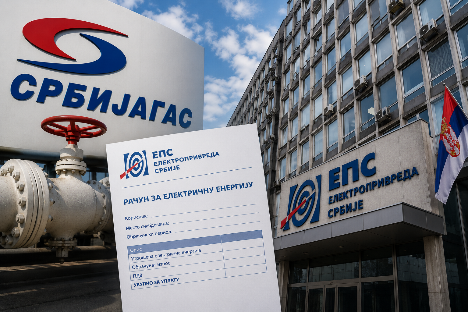 Duguju preko milijardu evra i ne plaćaju: Ko su najveći dužnici za struju i gas EPS-u i Srbijagasu?
