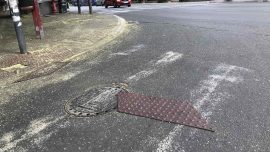 Zemun, raskrsnica kod škole za učenike oštećenog vida “Veljko Ramadanović”
