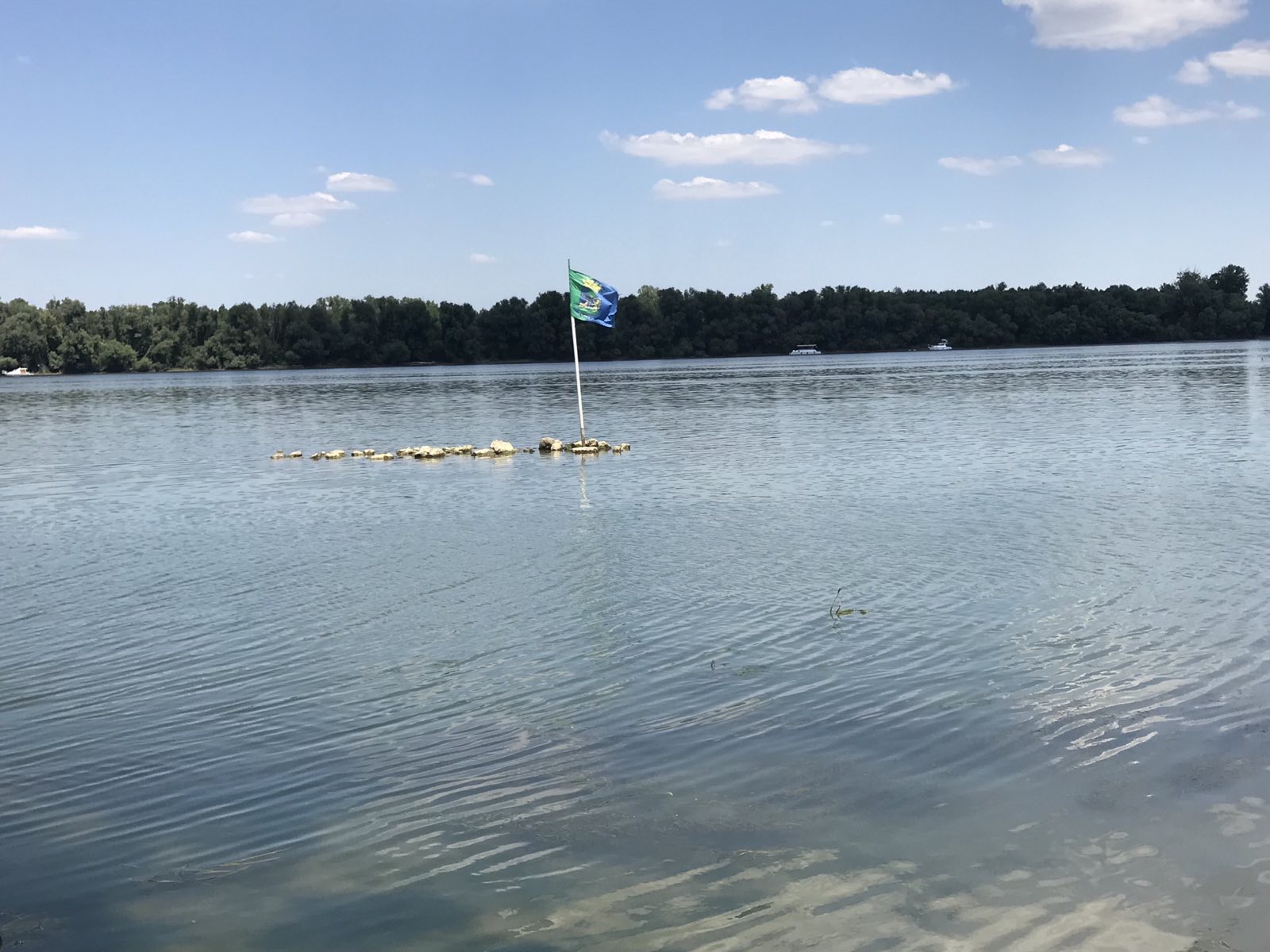 Vodostaj na Dunavu u Zemunu, Beograd